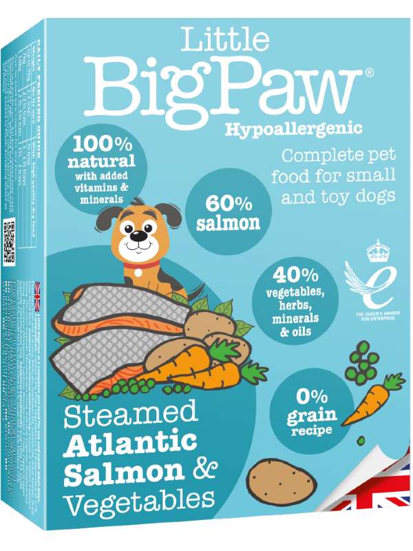Little BigPaw Steamed Atlantic Salmon & Vegetable Dog Gravy Wet Food