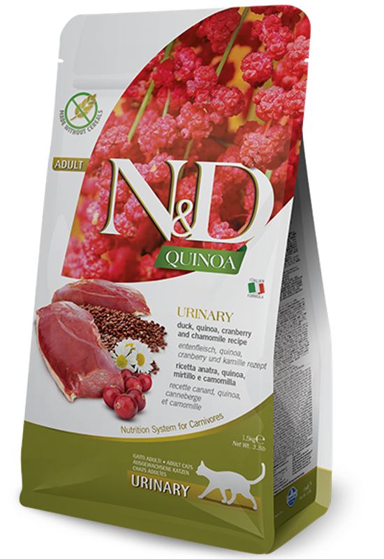 Farmina N&D Quinoa Grain Free Duck and Cranberry Urinary Cat Food