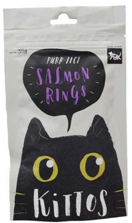 Kittos Salmon Rings Cat Treats