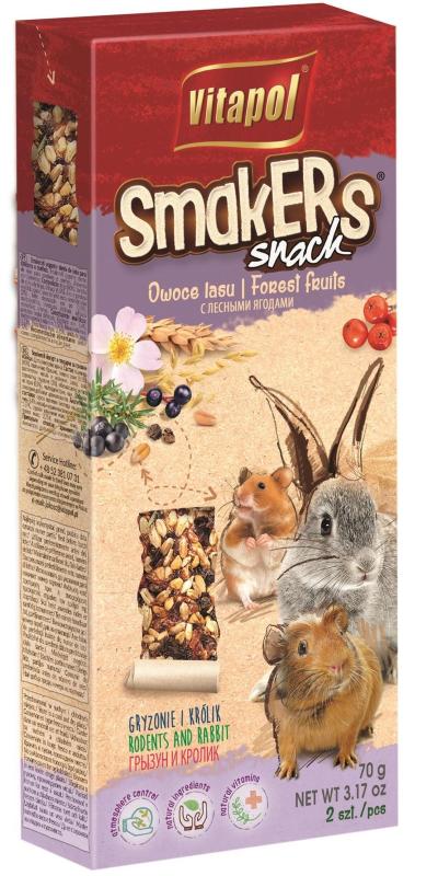 Vitapol Forest Fruit Smakers Snack for Rabbits and Hamsters