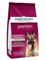 Arden Grange Premium Chicken And Rice Adult Hypoallergenic Dog Food