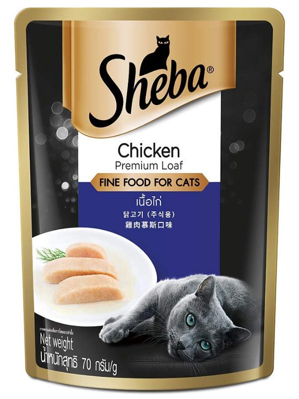 Sheba Chicken Premium Loaf Cat Wet Food
