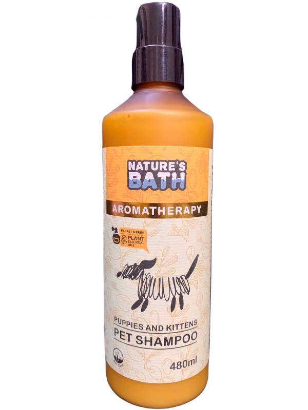 Nature's Bath Aromatherapy Puppies and Kittens Pet Shampoo