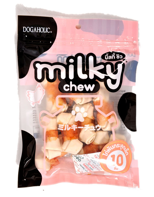 Dogaholic Milky Chew Chicken Bone Style - Ofypets