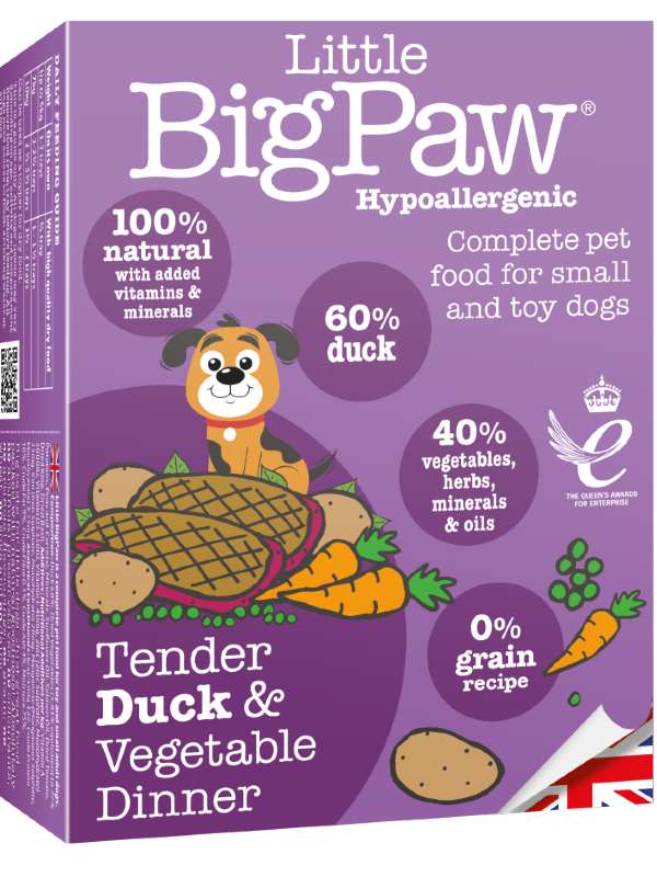 Little BigPaw Tender Duck & Vegetable in Tray - Ofypets