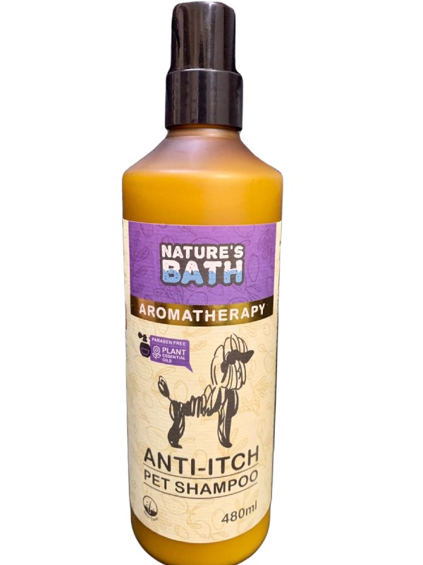 Nature's Bath Aromatherapy Anti-Itch Pet Shampoo