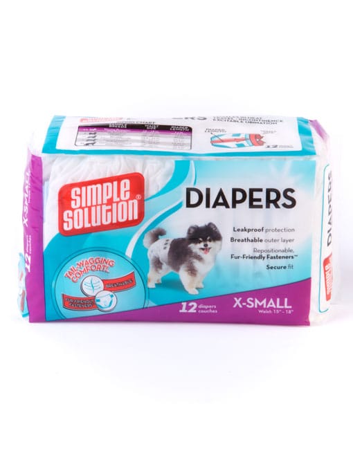 Bramton Simple Solution Disposable Diapers Pack of 12 XS - Ofypets