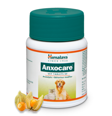 Himalaya Anxocare Anxiolytic & Behaviour Modifier Vet Tablets for Pets