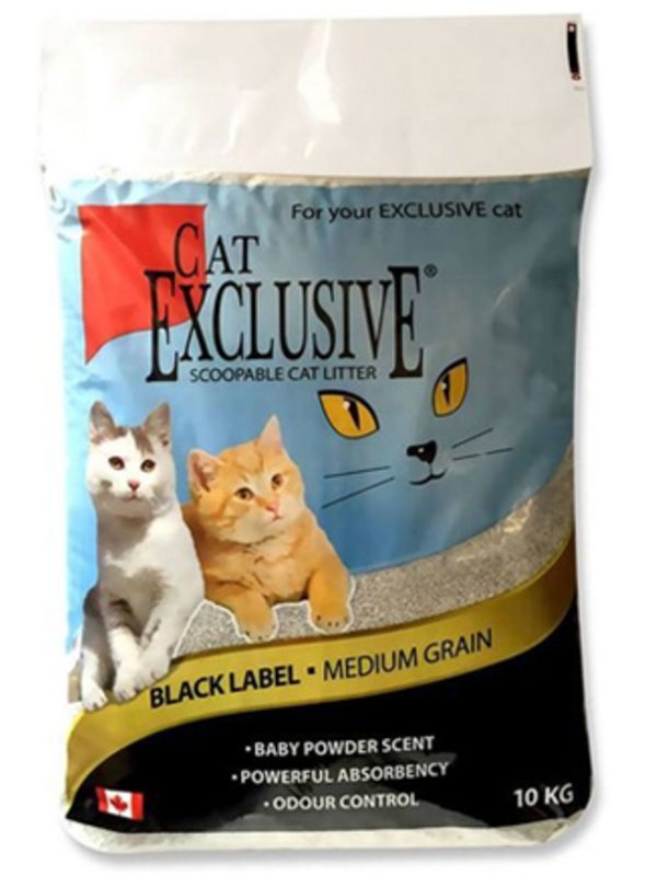 Cat Exclusive Scoopable Cat Litter with Baby Powder Scent