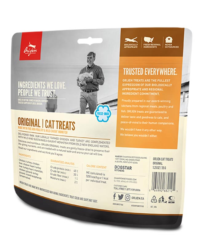 Orijen Original Freeze-Dried Cat Treats - OfyPets