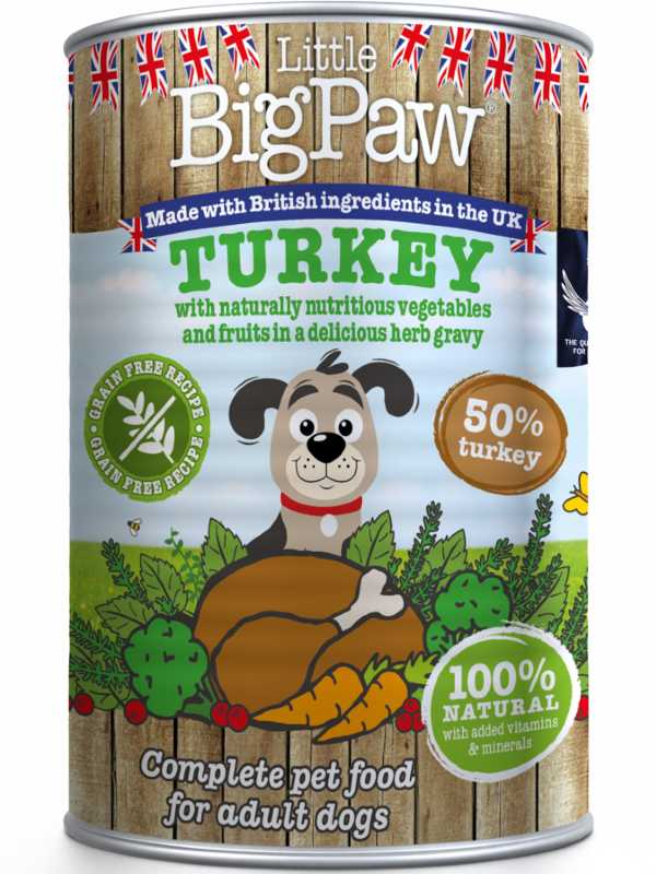 Little BigPaw Turkey with Broccoli Dog Wet Food