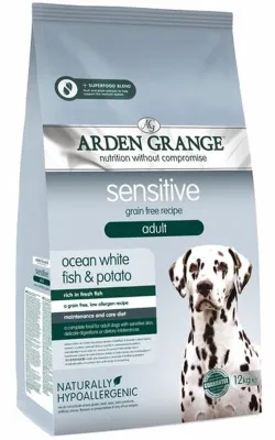 Arden Grange Sensitive Grain Free Hypoallergenic Adult Dog Food