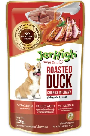 Jerhigh Roasted Duck in Gravy Dog Wet Food