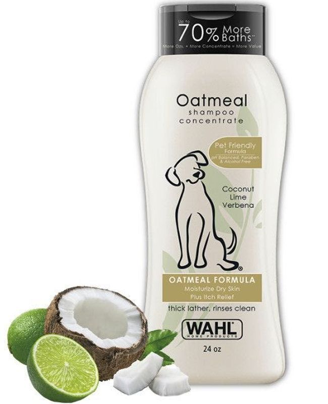 Wahl Oatmeal Shampoo for Dogs Coconut Lime Verbena