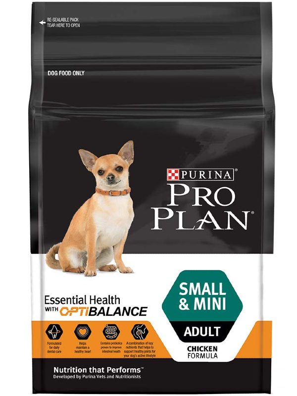 Purina Pro Plan Essential Health Small and Mini Breed Adult Dog Food
