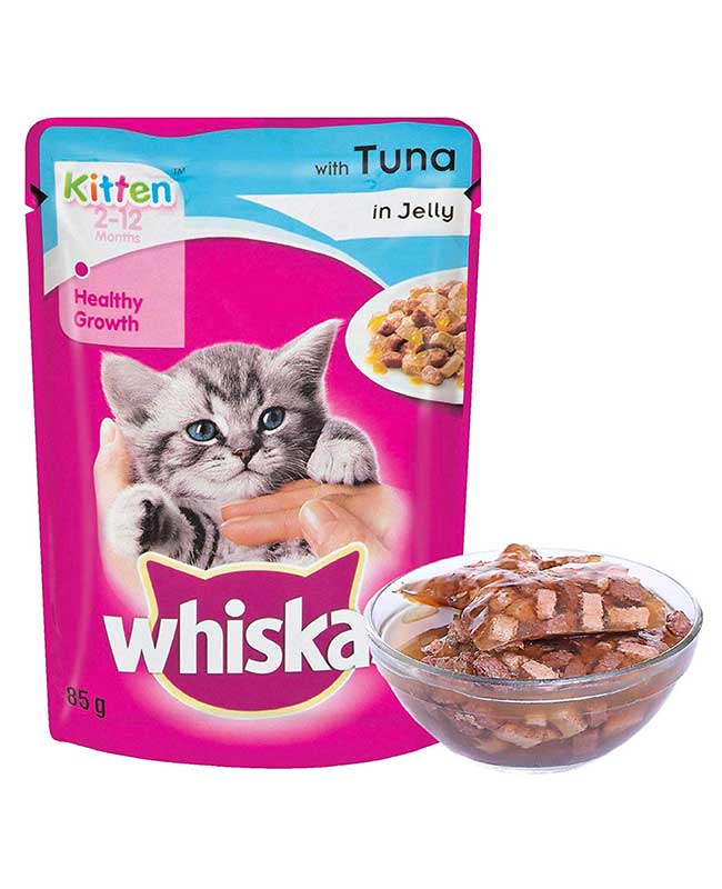 whiskas tuna pouch
