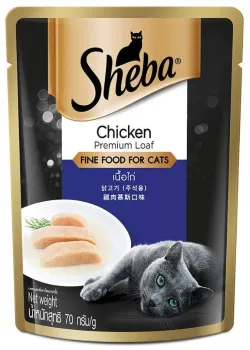 Sheba Chicken Premium Loaf Cat Wet Food