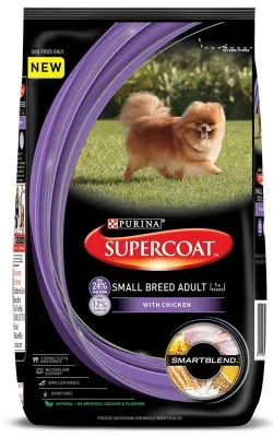 Purina Supercoat Small Breed Adult Dog Food