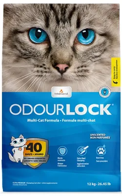 Intersand Odourlock Unscented Ultra Premium Cat Litter
