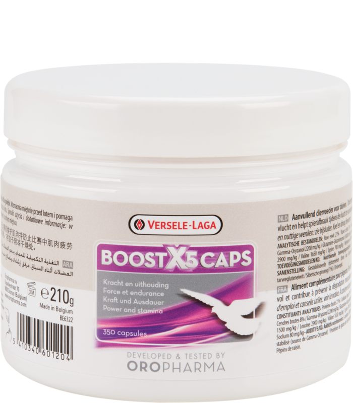 Versele Laga Oropharma Boost X5 Capsules Muscle Supplement for Birds