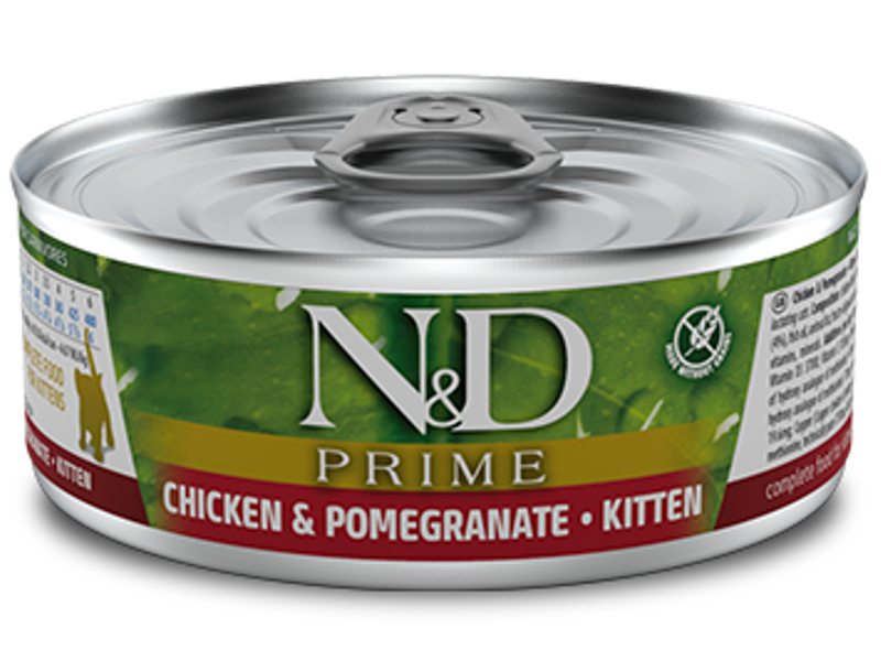 Farmina N&D Prime Chicken And Pomegranate Kitten Wet Food