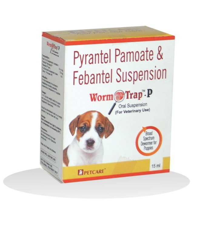 Petcare Worm Trap- P Deworming Oral Suspension for Puppy