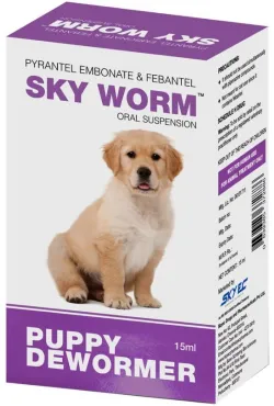 SkyEc SKYWORM Puppy Dewormer Oral Suspension