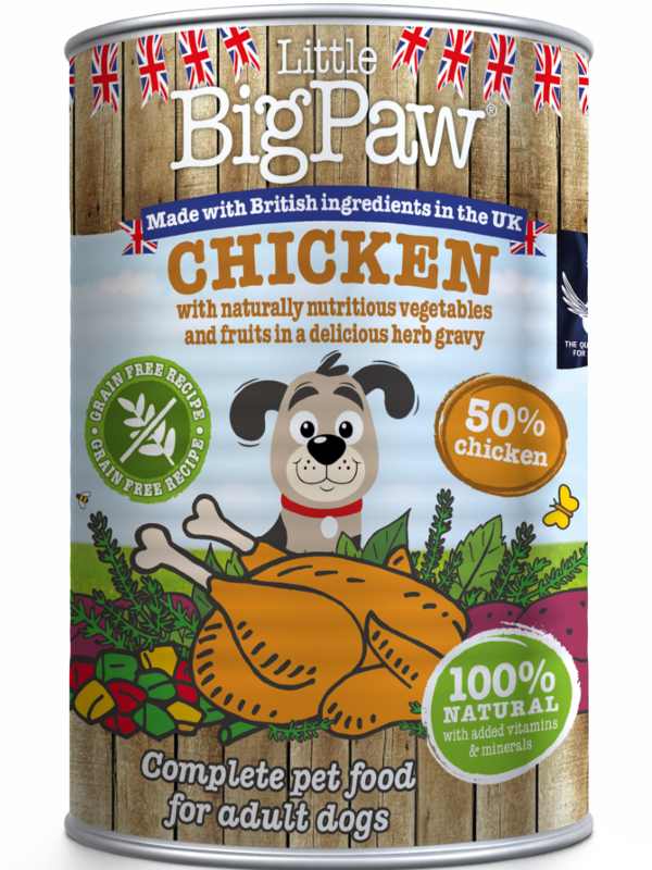 Little BigPaw Chicken with Green Beans Grain Free Dog Wet Food