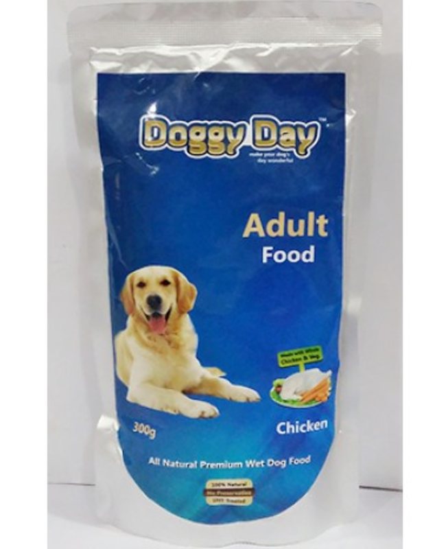 Doggy Day Adult Dog Food Chicken and Vegetables Gravy